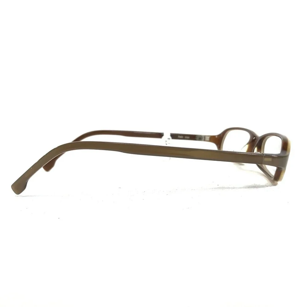 FreudenHaus Paris Khaki Eyeglasses Frames Clear Brown Round Oval 44-16-130